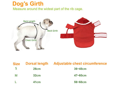 Santa Dog Costume Christmas Pet Clothes Santa Claus Riding Pet Costumes Party Dressing Up Dogs Cats Outfit For Small Medium Dogs Cats - view 3