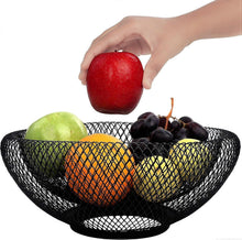 Fruit Bowl Black Fruit Basket Metal Bowl Black Metal Basket Decorative Bowl Black Fruit Bowl Modern Fruit Bowl Fruit Basket