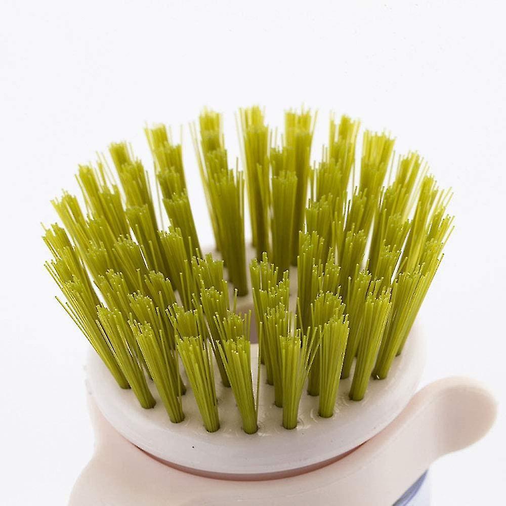 Palm Brush Upgraded,dish Brush Kitchen Soap Dispensing Brush With Storage Stand Dishes Mini Soap Liquid Brush For Kitchen Dish Pot Pan Sink - view 4