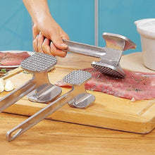 1pcs Stainless Steel Useful Loose Meat Tenderizers Meat Hammer For Steak Knock-sided For Steak Pork Pounders Kitchen Tools
