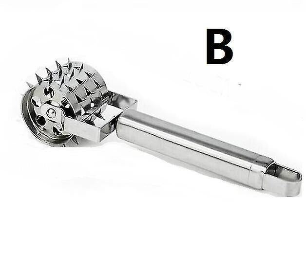 1pcs Stainless Steel Useful Loose Meat Tenderizers Meat Hammer For Steak Knock-sided For Steak Pork Pounders Kitchen Tools - view 2