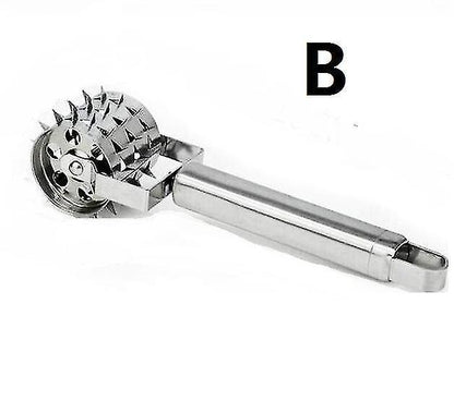 1pcs Stainless Steel Useful Loose Meat Tenderizers Meat Hammer For Steak Knock-sided For Steak Pork Pounders Kitchen Tools - view 2
