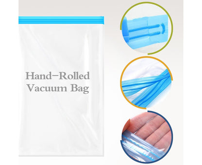 10Travel Compression Bags, Travel Essentials Vacuum Packing Space Saver Bags for Cruise Travel Accessories (10-Travel) - view 4
