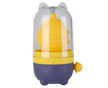Manual Egg Puller Convenient ABS Simple Operation Mix Yolk Egg Mixer Home Decor -Yellow
