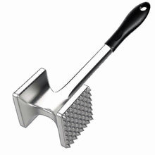 Large Meat Tenderizer - Stainless Steel Mallet for Beef & Chicken