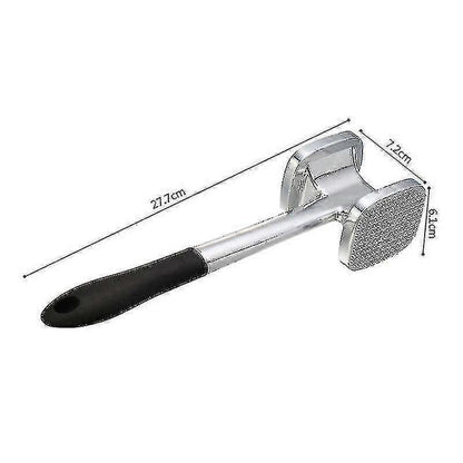 Large Meat Tenderizer - Stainless Steel Mallet for Beef & Chicken - view 3