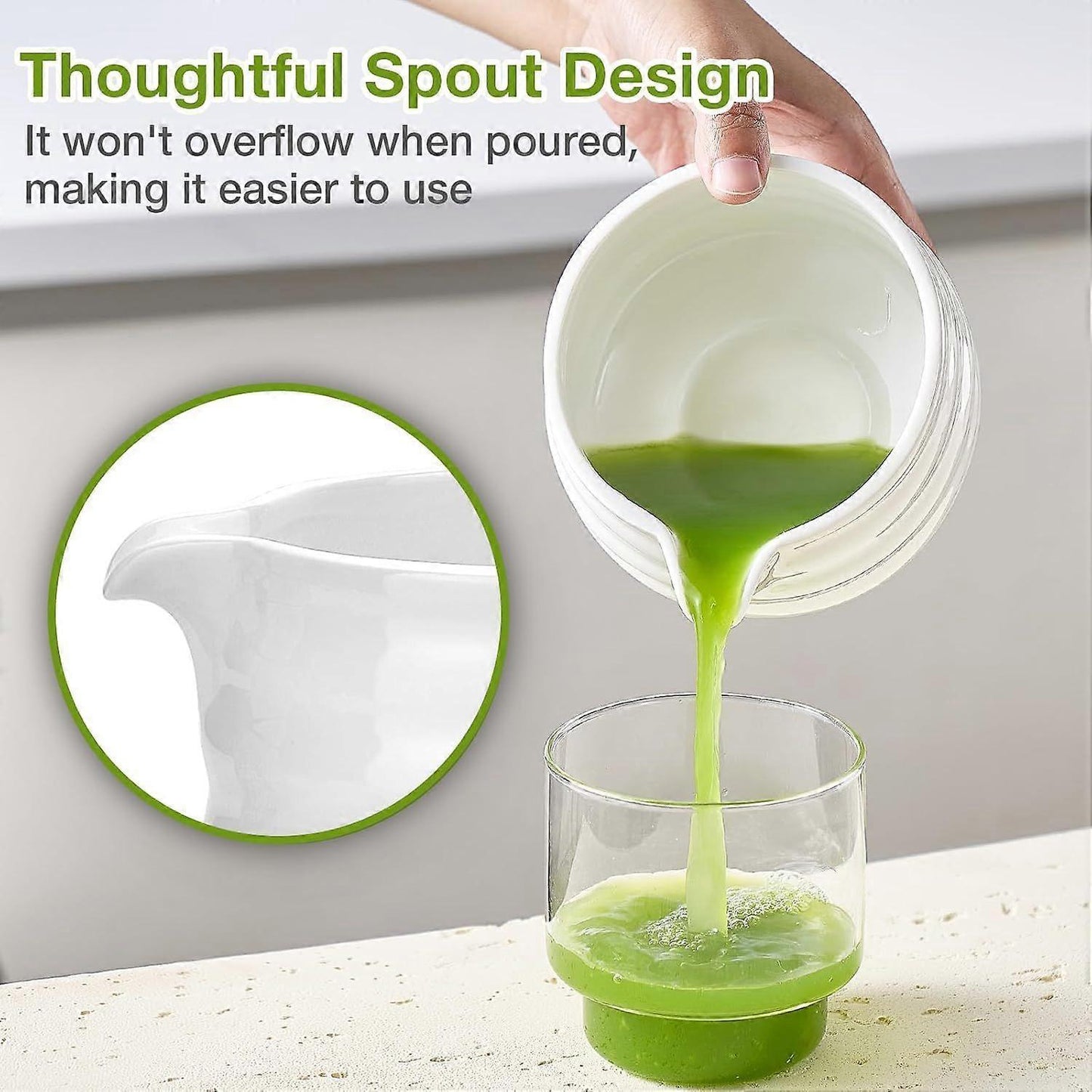 Matcha Whisk Set (5pcs) - Bowl, Bamboo Whisk, Scoop & Holder - view 3