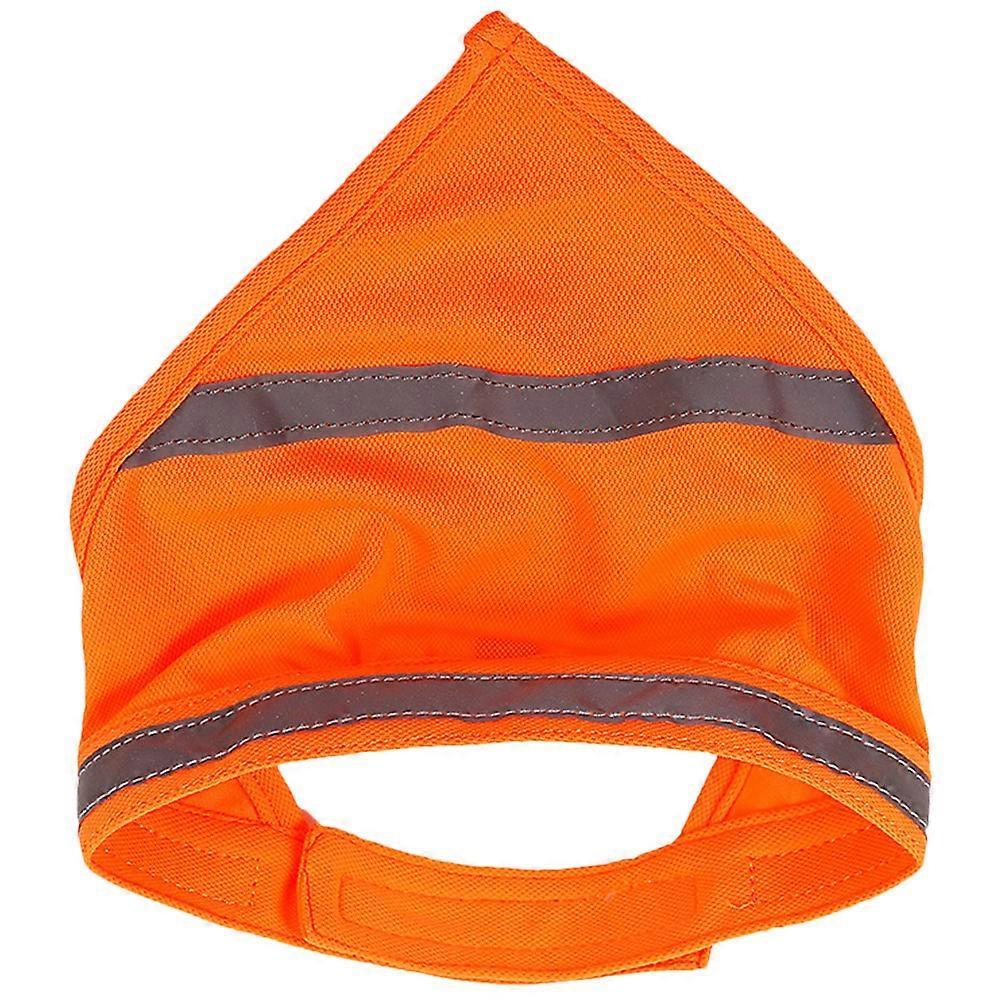 Reflective Dog Scarf, Reusable Polyester Dog Bandana Outdoor Gear - Size L - view 4