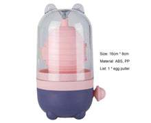 Manual Egg Puller Convenient ABS Simple Operation Mix Yolk Egg Mixer Home Decor -Pink - view 2