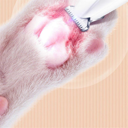 Cat Paw Hair Trimmer, Pet Foot Grooming Electric Shaver - view 4
