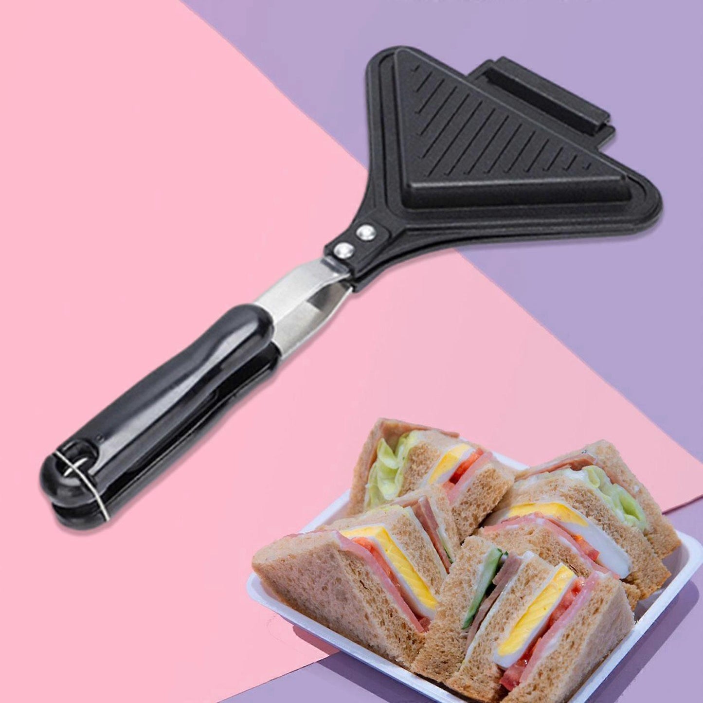 Mini Breakfast Maker - Multifunctional Waffle Machine for Kitchen, Home or Restaurant Use - view 3