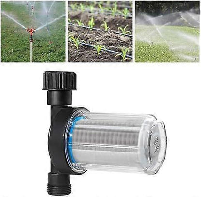 Garden Irrigation Water Filter with Stainless Steel Pre-Filter Net - view 2