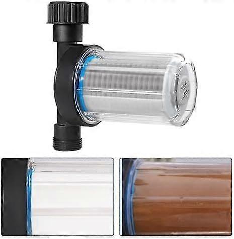 Garden Irrigation Water Filter with Stainless Steel Pre-Filter Net - view 3