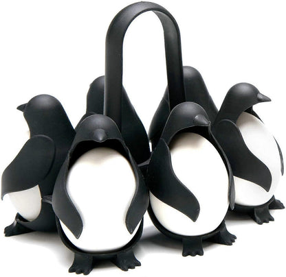 Penguin-Shaped 3-in-1 Boiled Egg Cooker, Premium Design
