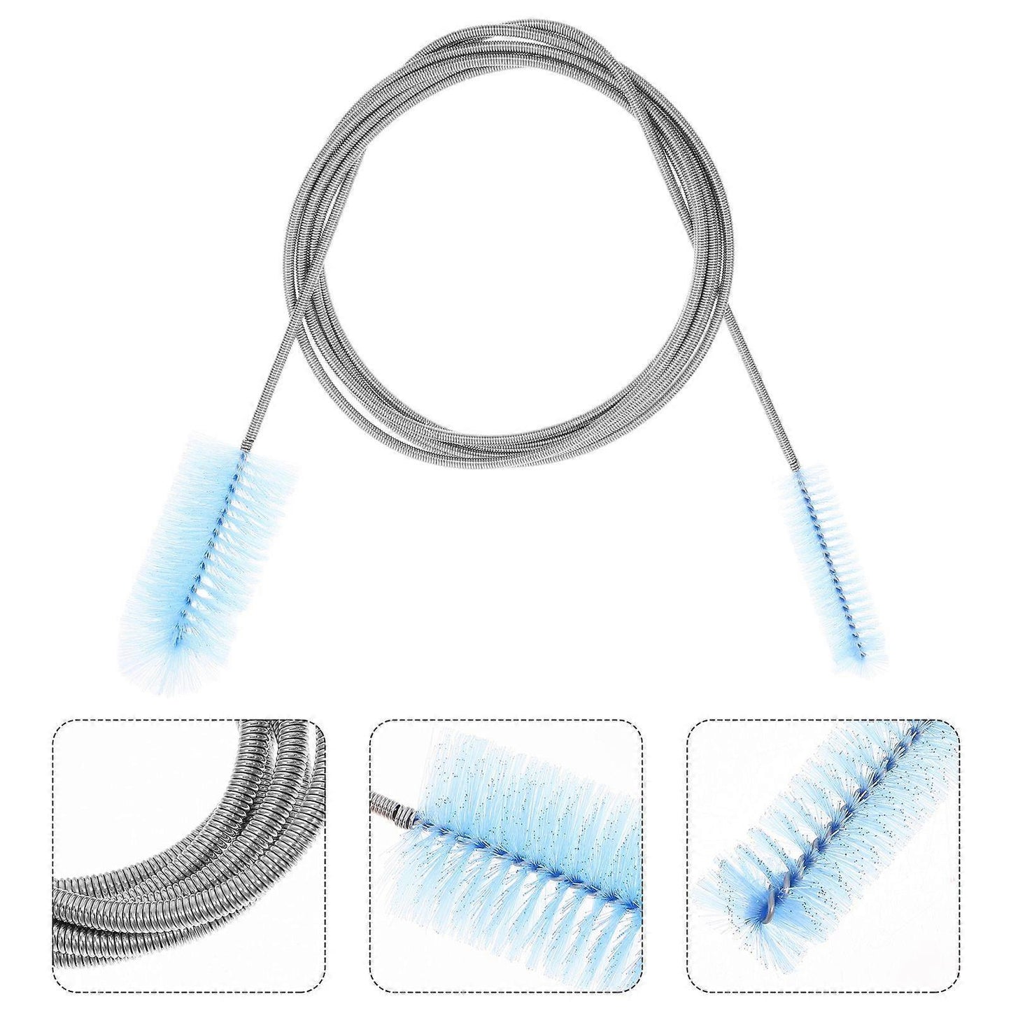 Spring Tube Cleaning Brush for Aquarium & Fish Tank Pipes - view 2