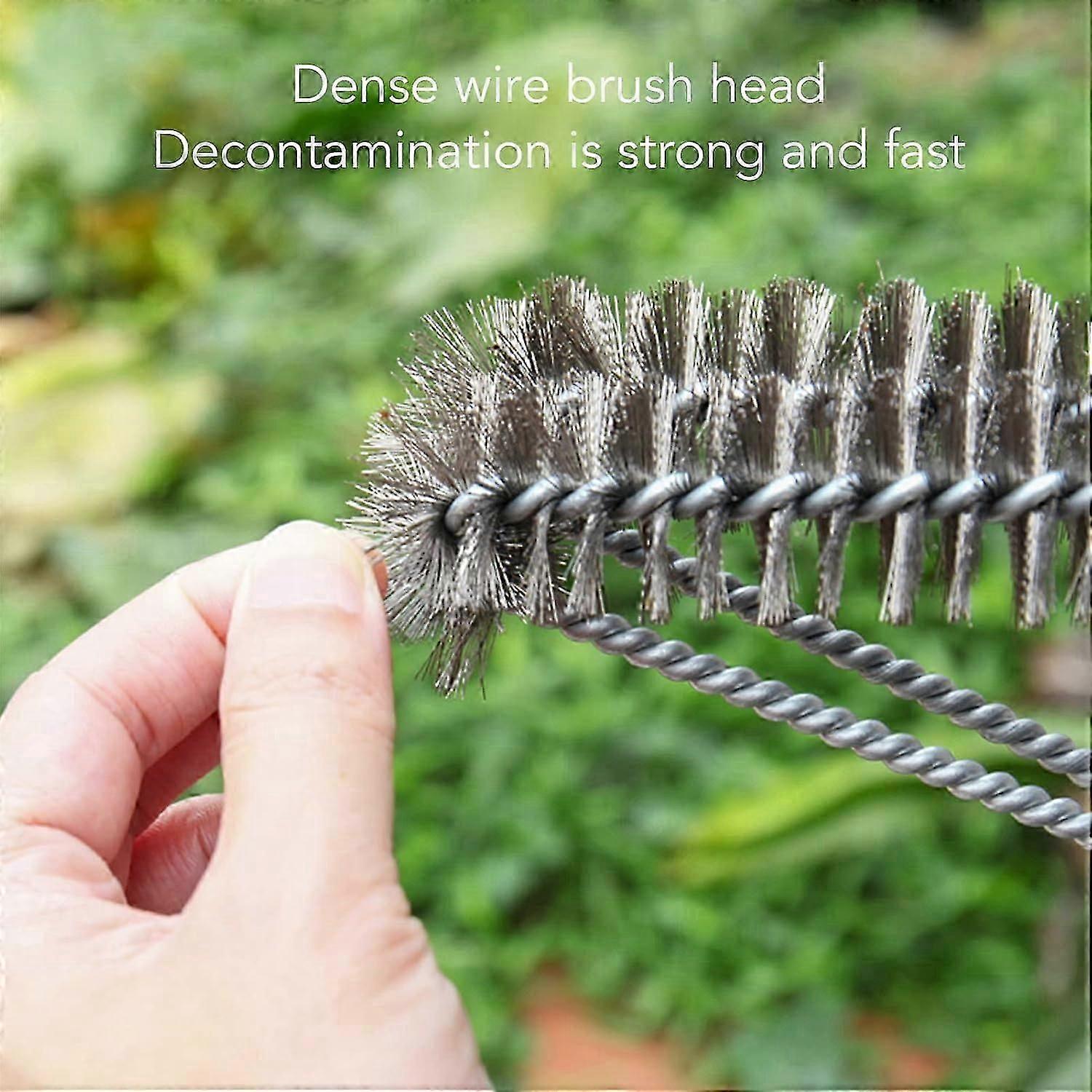 Triangular Grill Cleaning Brush, Langgang BBQ Scraper - view 2