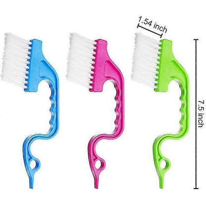 4pcs Bottle & Carafe Cleaning Brush Set with Silicone Scraper - view 4