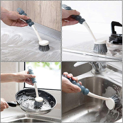4pcs Cleaning Brush Set for Dish, Kitchen, Bathroom & Shoes - view 2