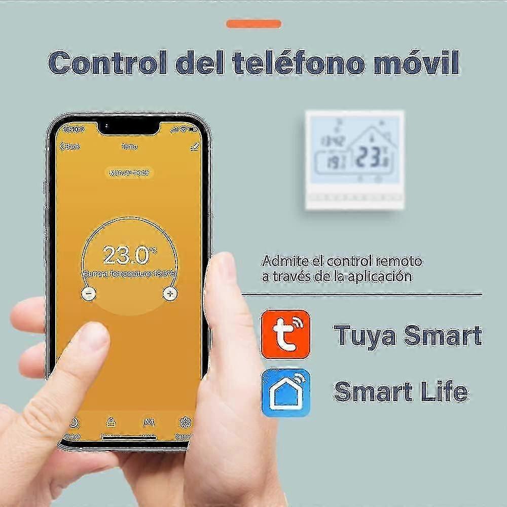 WiFi Smart Heating Thermostat 16A Wall Thermostat Compatible with Alexa Google Home - view 2