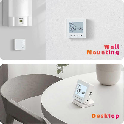 Smart Wireless Thermostat for Gas Boiler Room Heating Programmable Temperature Controller - view 3
