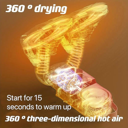 Shoe Dryer with Timer - Deodorization & Sterilization, US Plug - view 4