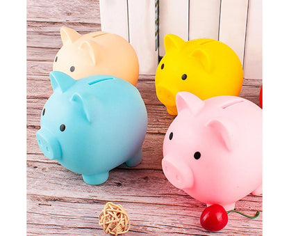 Christmas Cartoon Pig Shaped Money Saving Box Bank Coins Storage Case Home Decor-Meat Color L - view 3