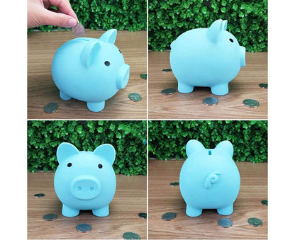 Christmas Cartoon Pig Shaped Money Saving Box Bank Coins Storage Case Home Decor-Meat Color L - view 8