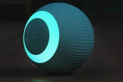 2PCS Interactive Smart Cat Toy Automatic Rolling Cat Ball Self-Moving Kitten Toys - view 6