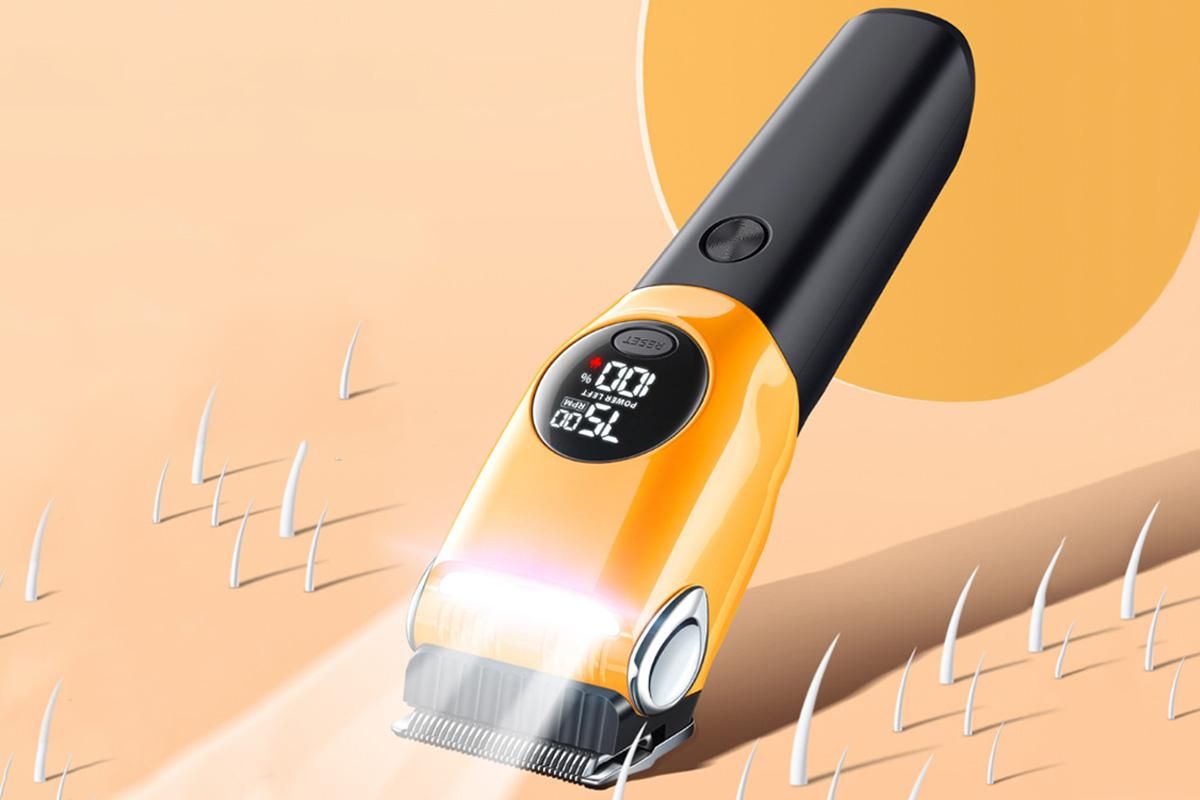 Dog Clipper Low Noise Dog Grooming Kit Rechargeable 3-Speed With LCD Display for Dogs Cats Pets - view 3