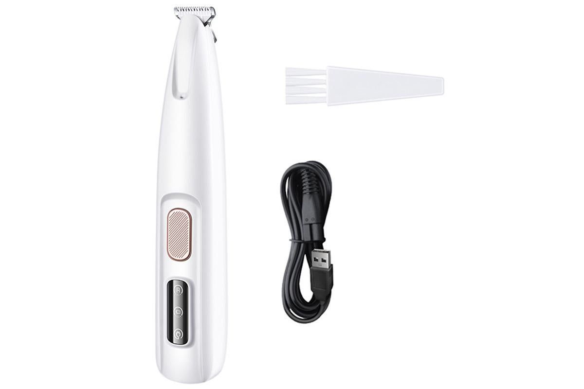 Dog Paw Trimmer 18mm Widen Pet Hair Clipper Dog Clippers for Grooming With LED Light LED Display Rechargeable - view 2