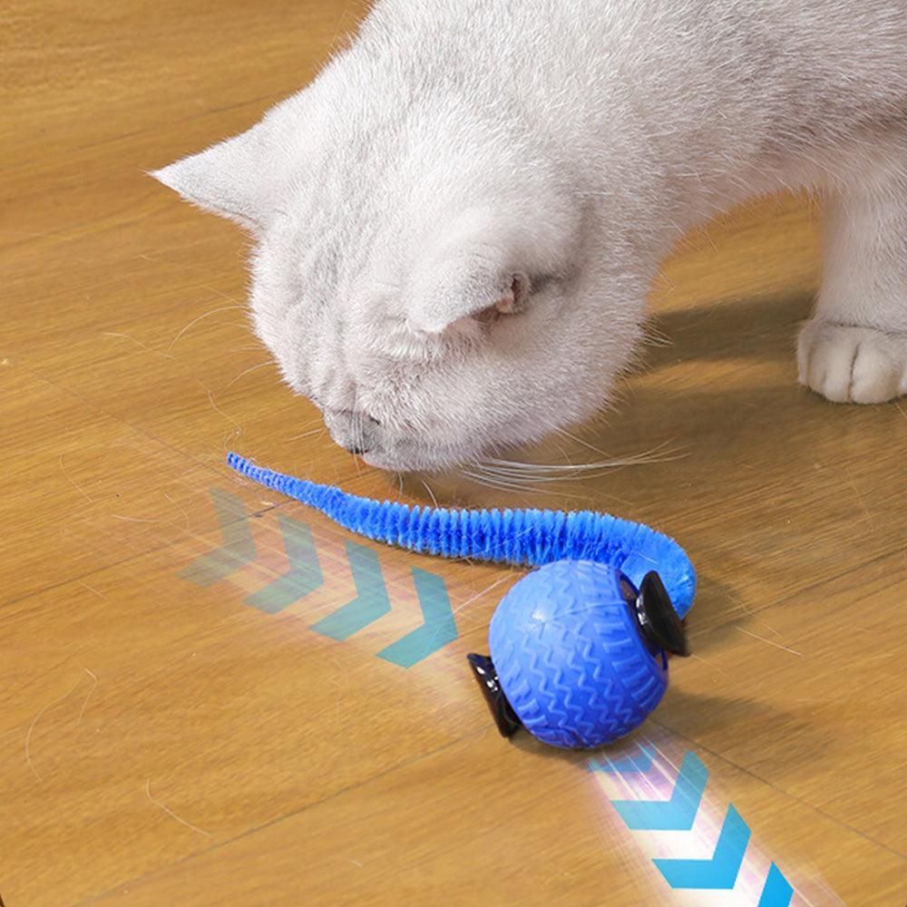 2Pcs Automatic Cat Rolling Ball Interactive Pet Toy with Multiple Motion Modes for Pet Cats Dogs - view 4