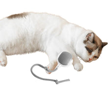 Interactive Cat Toy Ball Fast Rolling Motion Activate Cat Toys Gray