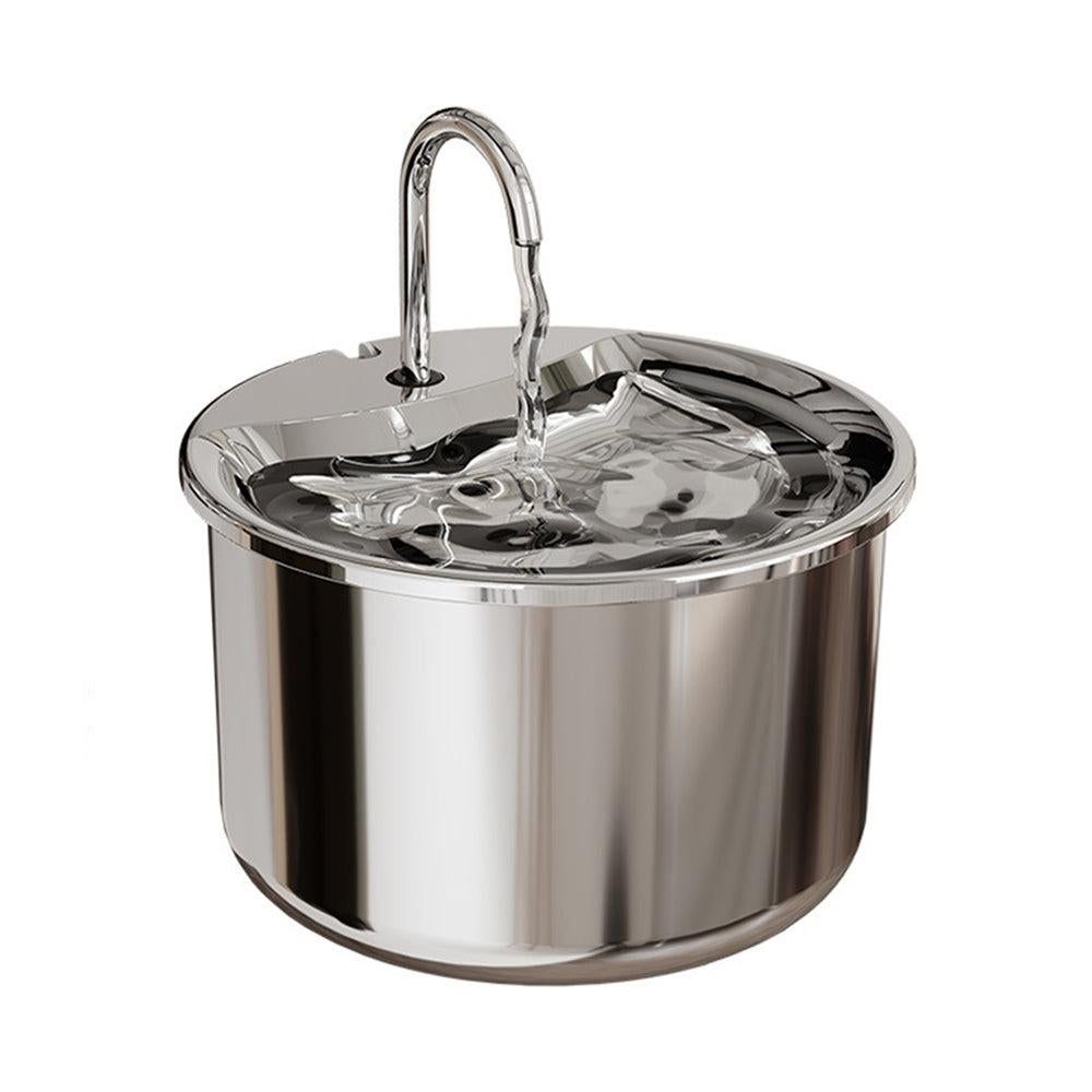 FT444 1.8L Electric Pet Water Dispenser Automatic Stainless Steel Cat Dog Fountain - view 3