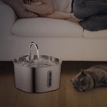 USB 2.2L Stainless Steel Pet Water Fountain for Cats and Small Dogs - view 2