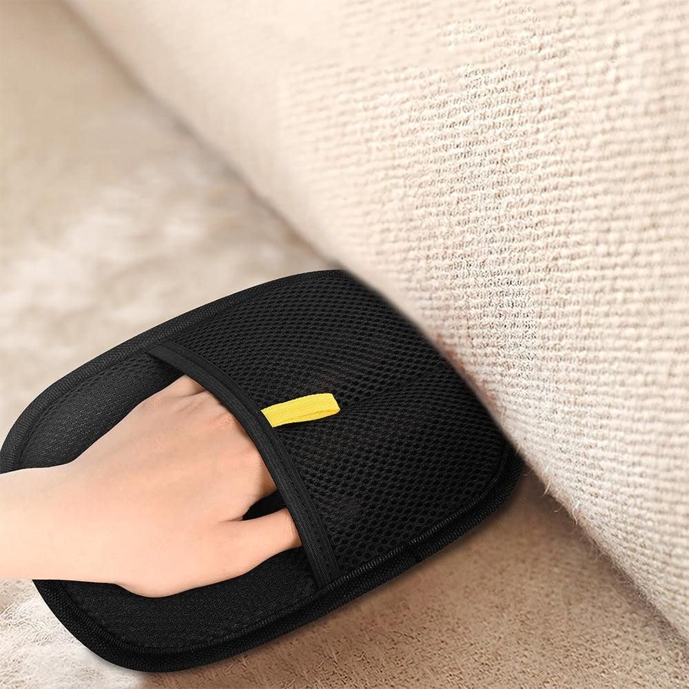 2Pcs Pet Electrostatic Hair Removal Gloves Reusable Grooming Tools - view 3