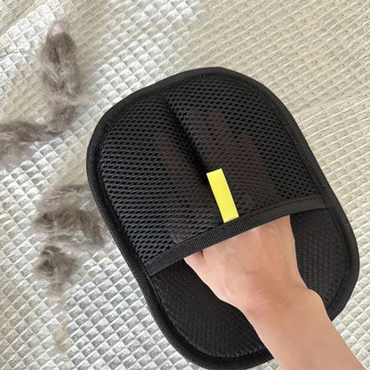 2Pcs Pet Electrostatic Hair Removal Gloves Reusable Grooming Tools - view 4