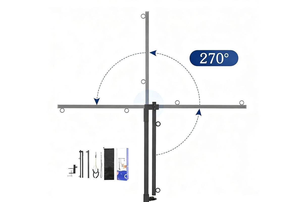 Dog Grooming Arm Pet Grooming Hammock Dog Grooming Stand with Loop Noose - view 4