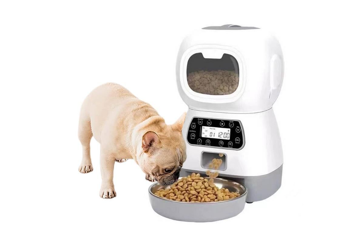 Automatic Feeder Pet Food Dispenser Automatic Cat Feeder Dry Food Dispenser Smart Pet Feeder Timed Cat Feeder for Large Medium Small Pets - view 2