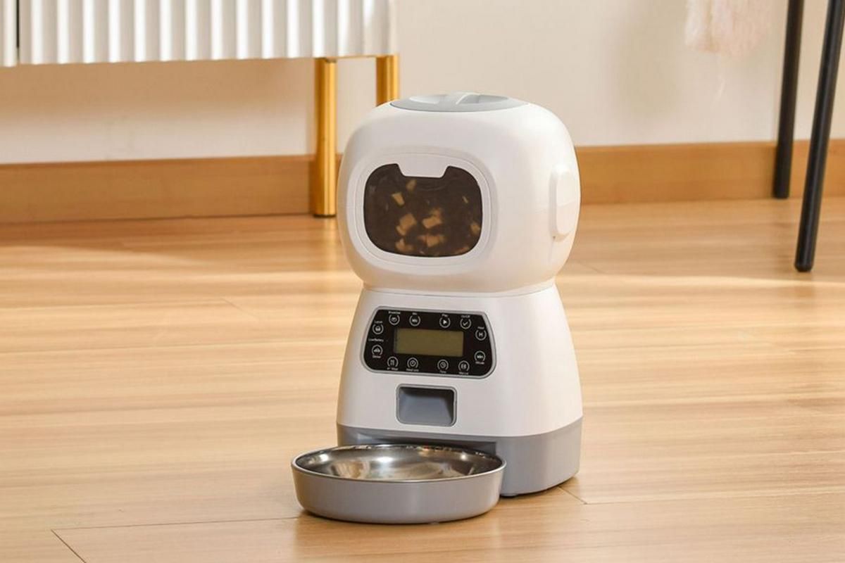 Automatic Feeder Pet Food Dispenser Automatic Cat Feeder Dry Food Dispenser Smart Pet Feeder Timed Cat Feeder for Large Medium Small Pets - view 3