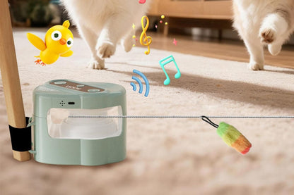 Interactive Cat Toy Automatic Moving And Enrichment Toy For Indoor Cats - view 2