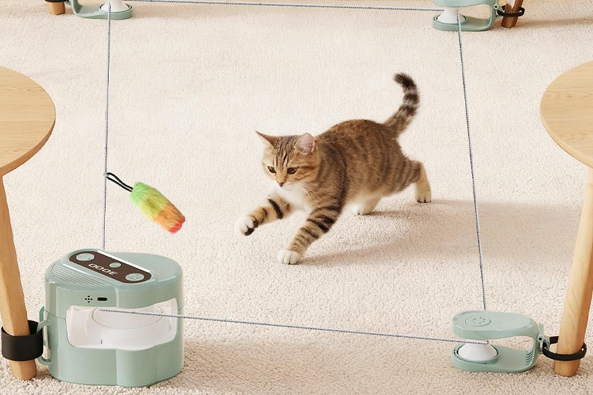 Interactive Cat Toy Automatic Moving And Enrichment Toy For Indoor Cats - view 3