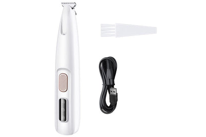 Dog Cat Paw Trimmer 18mm Widen Pet Hair Clipper Dog Clippers for Grooming With LED Light LED Display Rechargeable - view 2
