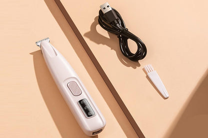 Dog Cat Paw Trimmer 18mm Widen Pet Hair Clipper Dog Clippers for Grooming With LED Light LED Display Rechargeable - view 3