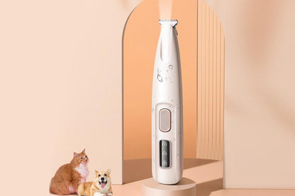 Dog Cat Paw Trimmer 18mm Widen Pet Hair Clipper Dog Clippers for Grooming With LED Light LED Display Rechargeable - view 4