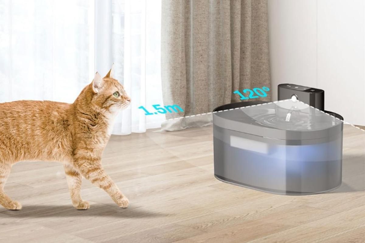 Automatic Electric Pet Water Fountain Dog Cat Drinking Dispenser with Filter - view 4