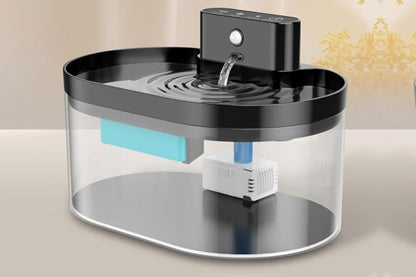 Automatic Electric Pet Water Fountain Dog Cat Drinking Dispenser with Filter - view 5