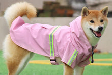 Pet Raincoat Outdoor Waterproof Dog Poncho for Small and Medium Dogs - Pink - view 2