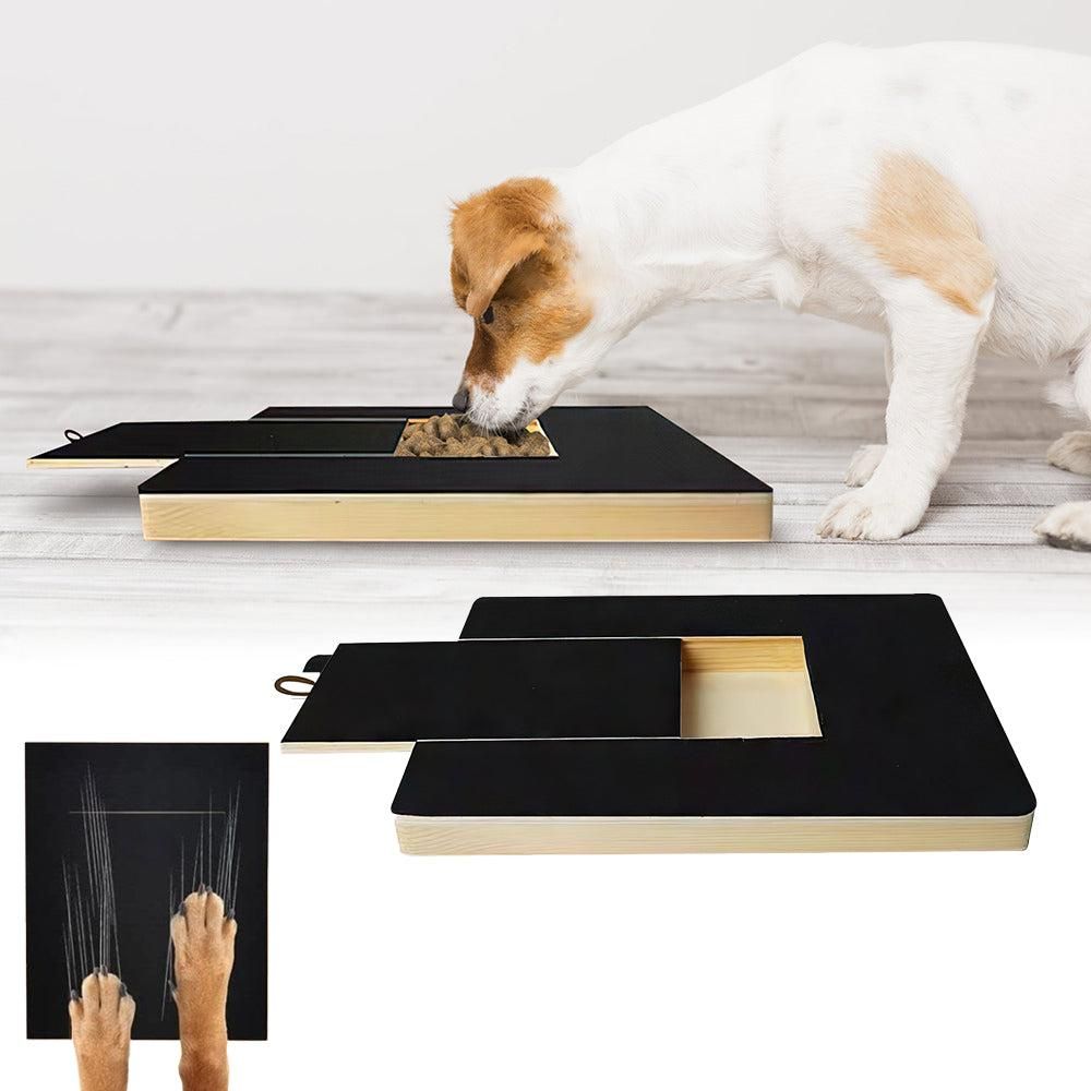 Dog Scratch Pad for Nails Scratching Board with Treat Box - view 6