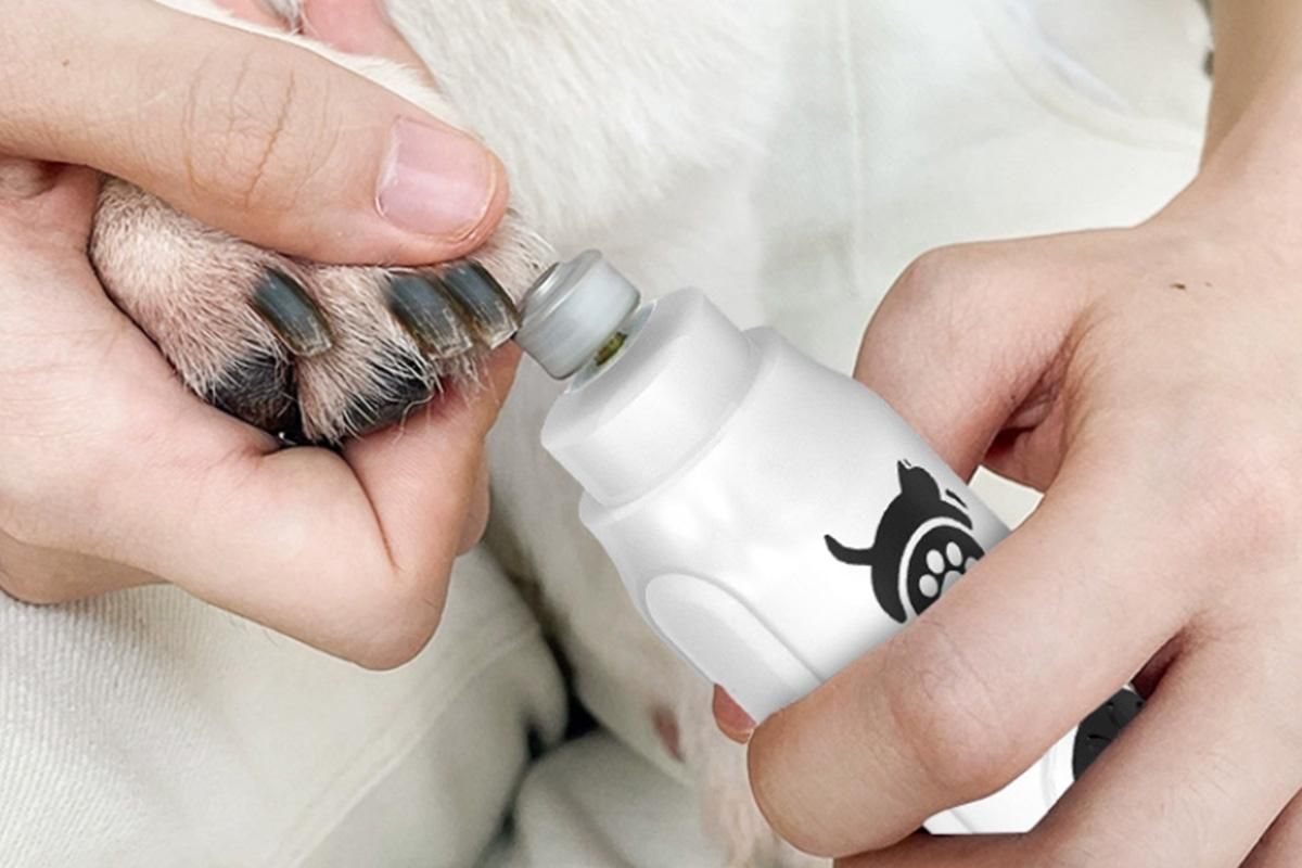 Pet Nail Grinder with LED Display Dog Nail Trimmers With 3 Speeds For Small Large Dogs And Cats - view 5