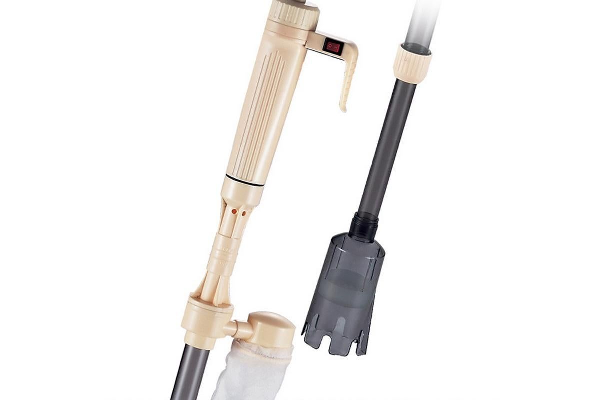 Electric Fish Tank Vacuum Cleaner Sand Washer Aquarium Gravel Cleaner Battery Operated - view 8